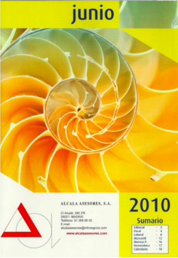 Revista Alcala Asesores S.A. Junio 2010
